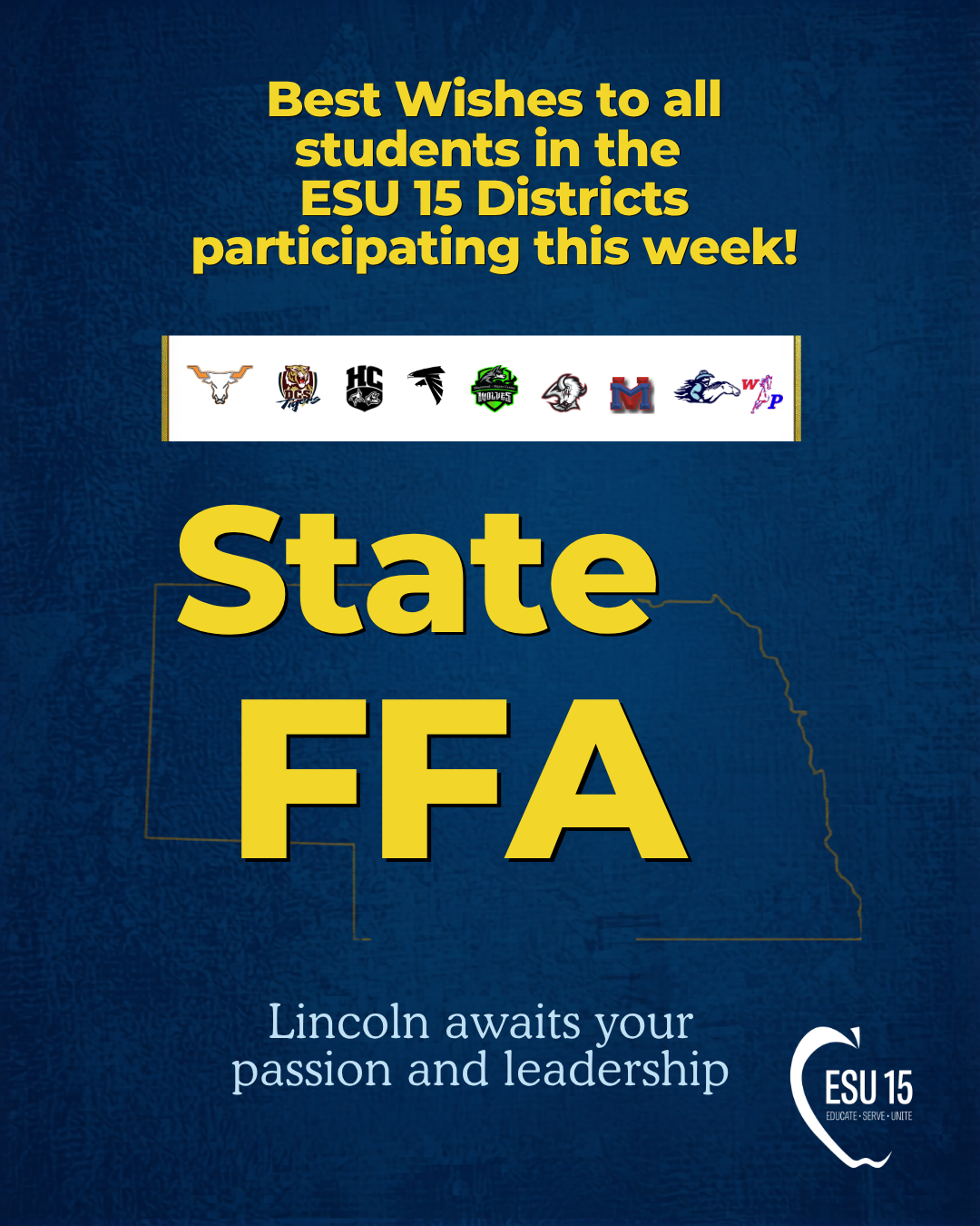 best wishes and congratulation to state ffa participants